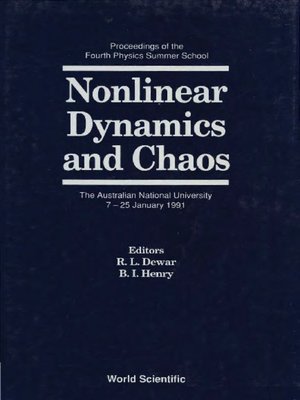 cover image of Nonlinear Dynamics and Chaos: Proceedings of the Fourth Physics Summer School
